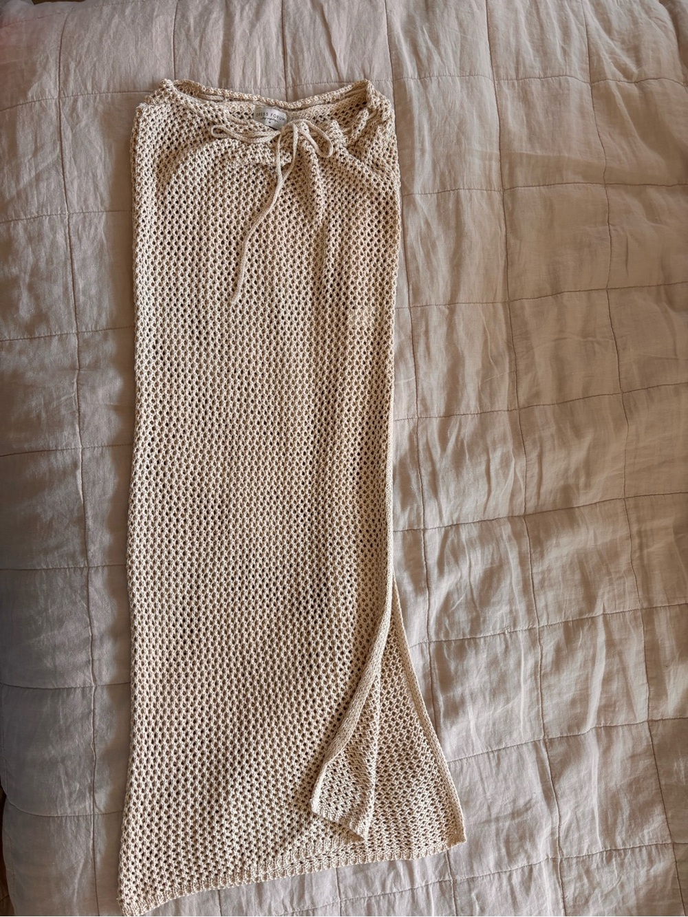 Dress Forum Open-Knit Crochet Maxi Skirt - Picture 2 of 2